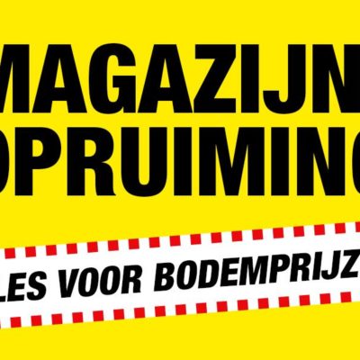 Magazijn Opruiming